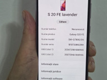 Samsung S 20 Fe Lavender