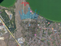 Teren Intravilan 1212mp in Palazu Mare, zona peninsulara lac