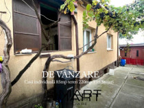 Casa individuala 85mp teren 220mp Trei Stejari