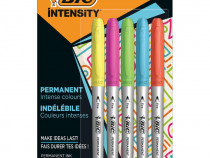 Set markere BIC Intense BL multicolor 5 buc.