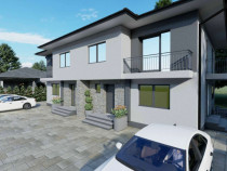 Duplex de vanzare, 124 mp, la rosu sau semifinisat