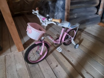 Bicicleta copii putin folosita.
