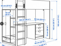Pat supraetajat + birou + depozitare Smastad