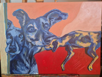 Pictez vand tablouri la comandă