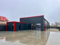 Hala spațiu teren de închiriat strada Principală DN 7