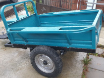 Remorca  650 kg pentru motosapa,motocultor,atv,basculabila.
