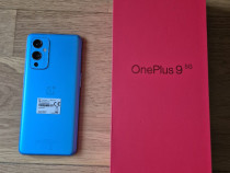 Telefon mobil OnePlus 9, Dual SIM, 128GB, 8GB RAM, 5G, Arctic Sky