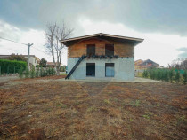 Casă P+M în construcție cu teren de 500 mp zona Aqua P...