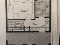 Garsonieră cu Grădină și Parcare Privată Tractorul