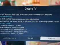 Tv smart Samsung 4K diagonala 136cm