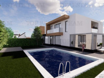 Vile premium cu garaj si piscina in Tunari