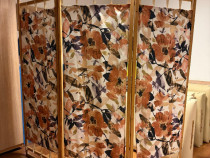 Paravan despărțitor cu cadru de lemn