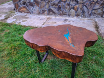 Măsuță de cafea cu rășină