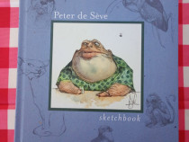 Sketchbook Peter de Seve ediție hardcover Paquet 2004 semnată