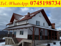 Inchiriez casa utilata si mobilata, util 215 mp, parter + etaj, 4 dorm