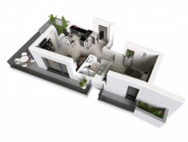 Apartament 2 camere decomandat,44mp,Mamaia,zona Aqua Magic,107.000euro