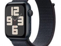 Apple Watch SE 2024,GPS,Midnight Alum, 44mm, Ink Sport