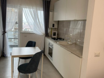 2 scaune tapitate albastre