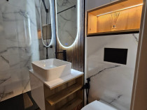 2 camere decomandat, renovat lux, mobilat situal la Metrou 1 Decembrie