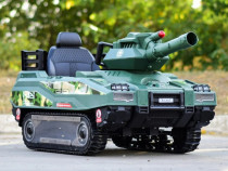 Tanculet electric Kinderauto Commander 2x 55W 12V 12Ah Verde