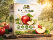 Suc de mere natural &ndash; 3L (Bag-in-Box)