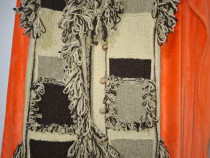 Veste din lana crosetate manual