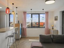 Apartament 2 camere central Otopeni, mobilat si utilat moder