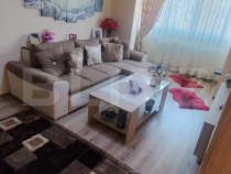 Apartament de 2 camere, etaj 1, complet mobilat și utilat