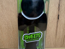Sweets Fuzzy Black Kendama Broken Shape, noua, editie rara