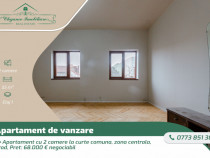 Apartament cu 2 camere la curte comuna, zona centrala, Arad