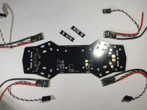 Placă ZMR250 pentru dronă FPV ZMR250 + 4x ESC BLHeli_S D-shot