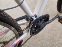 Bicicleta XFACT culoare albastru cu roz