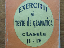 Exerciții și teste de gramatică pentru clasele II-IV, 2 - 4