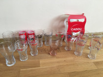 Pahare coca cole de colecție multe pahare