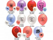 Baloane personalizate, inscripţionate set 10 buc, pentru aer