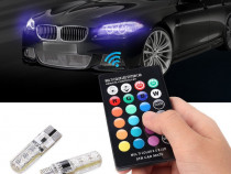 LED multicolor auto cu telecomanda