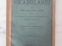 Micu Vocabulariu de vorbe induoioase italiene 1873 / R2S