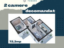 ADAMANT TOWERS | 2 camere 2E| decomandat | 72.3mp| Nicolina - Iasi