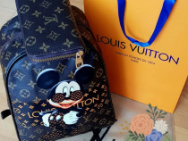 Set Louis Vuitton, rucsac si portofel new model/Franța
