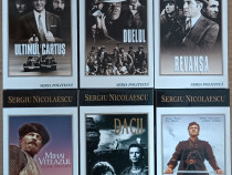 6 filme românești pe casete video , Istorice și Aventuri