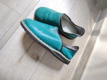 Pantofi dama stil mocasini piele Maroc handmade 35.5