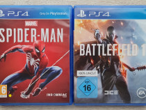 Jocuri pentru PS4 - Spider-Man și Battlefield 1