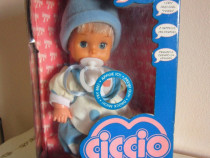 Papusa colectie Ciccio Babies Hasbro 1999 plange spune mama