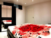 Apartament cu 2 dormitoare, gradina, bucatarie cu dining par