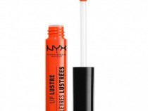 Luciu de buze, NYX, Lip Lustre Glossy Lip Tint, 08 Juicy Peach, 8 ml