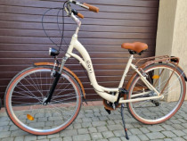 Bicicleta dama city-bike cadru aluminiu 7 viteze 28 inch noua garantie