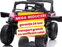 UTV Electric Copii 1-5 Ani Off Road 1188 90W Cu Telecomanda Roz