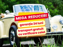 Masinuta Electrica Retro Copii 1-7 Ani Mercedes 300S Roti Moi Bej