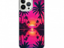 Husa telefon Tropical Twilight Clear Iphone 13 pro max