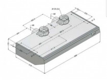 Hota Profesionala Bartscher Novy W1000SS, 2 Motoare, 700 m³/h, Germany